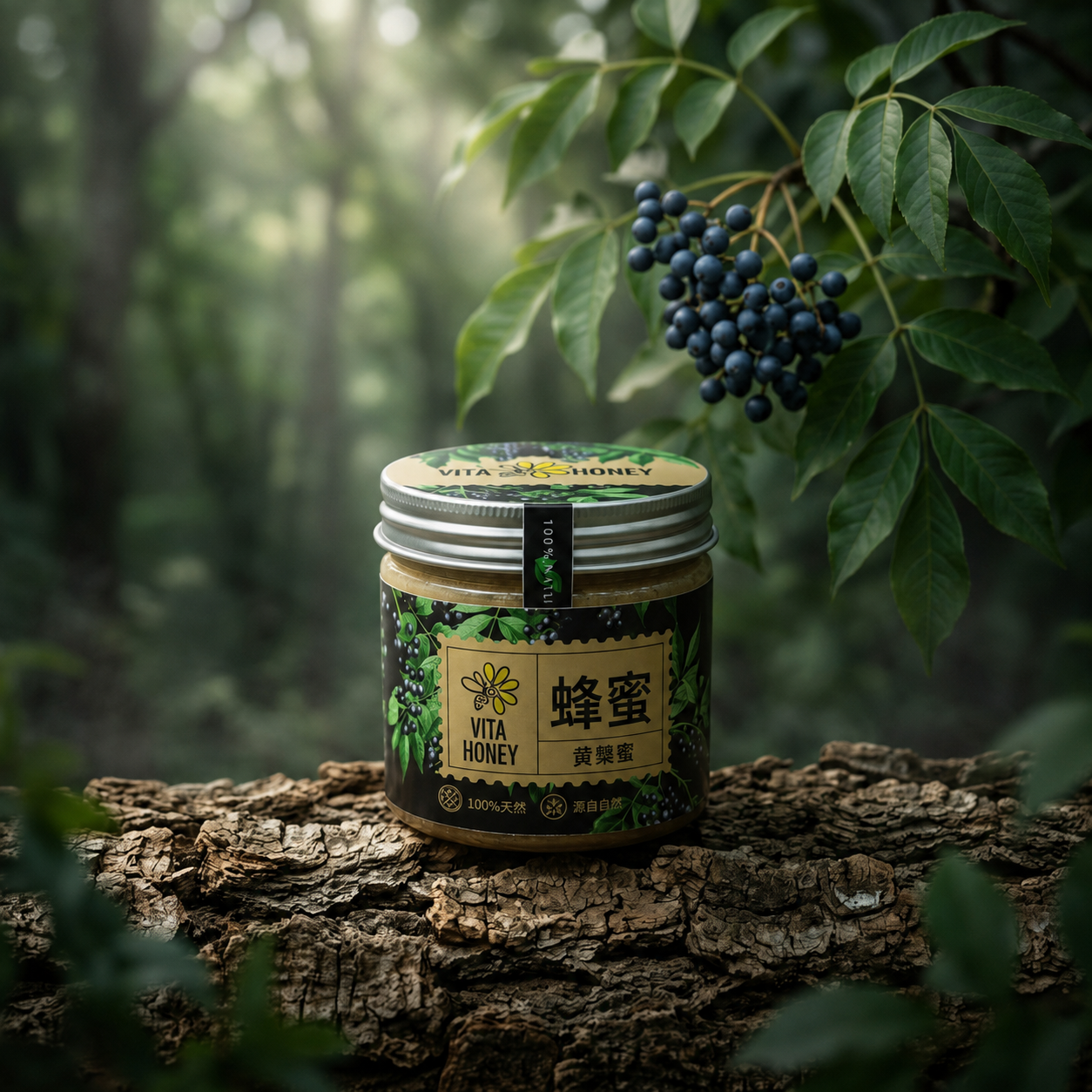 客户品牌黄檗蜜包装案例